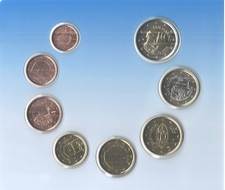 Offizieller Kursmünzensatz / KMS San Marino 2025 FDC  - 1 Cent - 2 Euro