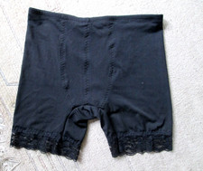 Damen Miederhose Bodyformer Shorts Bauchweg Schwarz spitze sexy XL 44-46 neu