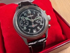 Poljot Buran russischer Fliegerchronograph 23 Rubine mit Zertifikat