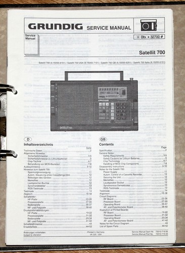 Grundig satellit 700 - grundig,