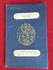 Britischer reisepass 1919 - reisepass,
