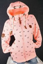 Damen Sweat Jacke Kapuze