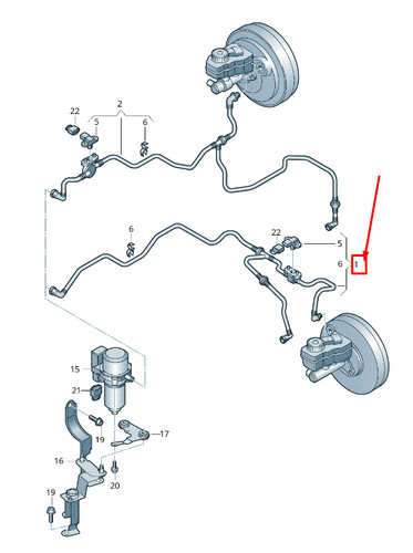 Audi mk1 unterdruckleitung - mk1,