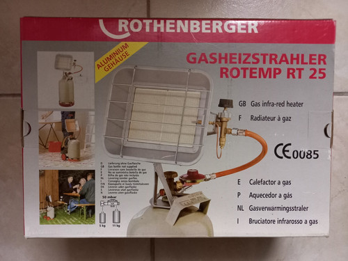 Gasheizstrahler rotemp 25 - gasheizstrahler,