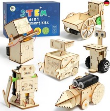 Experimente für Kinder ab 8 9 10 11 12, Roboter Elektronik Baukasten, 