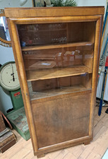 ALTE VITRINE SAMMLERVITRINE ART DECO SCHRANK