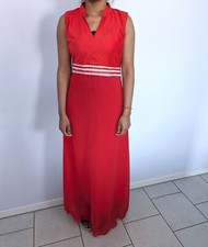 Neues ungetragenes Indisches Maxikleid in L - Rot - 1 teilig