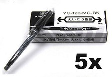 5x Stift für Tattoovorlagen Marker Stempel Tattoo Piercing Skinmarker Hautmarker