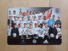Mannschaftsbild Nationalmannschaft DFB Autogrammkarte Kahn Lahm Klinsmann Klose 