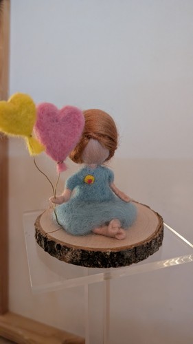 Waldorf filz fee geburtstag - filz,
