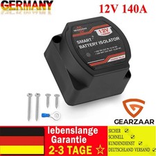 12V/140A BSR vollautomatisches Batterie Trennrelais VSR KFZ Camper Lade relais