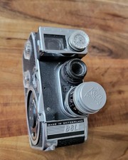 Filmkamera, 8mm, Kern Paillard B8L Belichtungsmesser, Pizar Objektiv 1:1,9 f=5,5