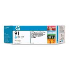 HP 91 light/hell Cyan Patrone
