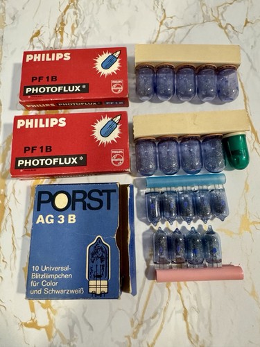 Vintage blitzbirnen konvolut - vintage,