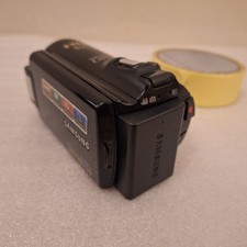 getestet Samsung HMX-H200 Fleck Linse 