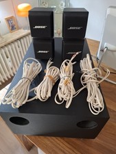 BOSE Accoustimass  Series  Speaker System incl. 4 x Lautsprecher- Kabel 