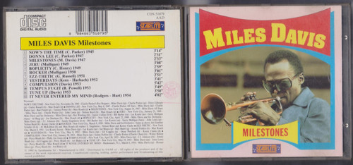 Miles davis milestones - cd,