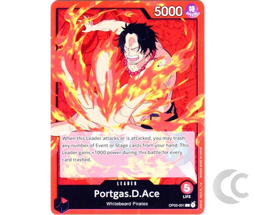 Portgas ace op03 - op03-001, pillars