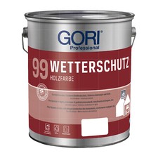 GORI 99 Wetterschutz 5 LTR Holzfarbe ehemals Holzfassadenfarbe Wetterschutzfarbe