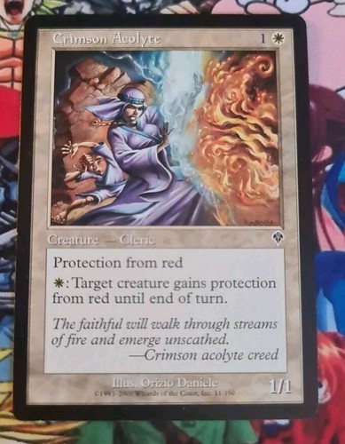 Mtg crimson acolyte - mtg, 🇬🇧