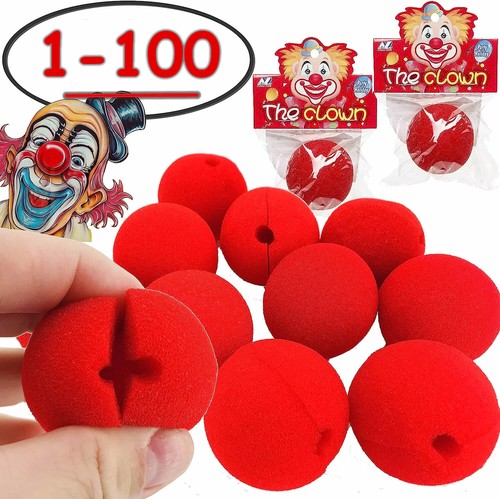 Rote clown nasen - rote,