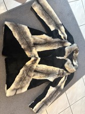 Edler heller Pelzmantel aus