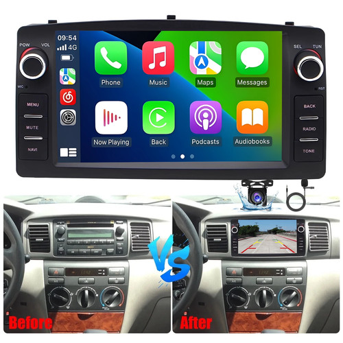 64gb autoradio carplay - 4+64gb,