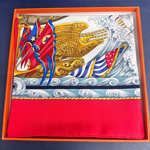 Hermes carre seidentuch red - hermes, 90