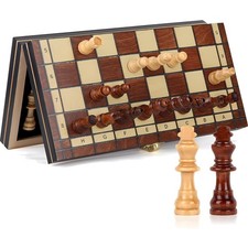 Holz Magnetisch Schachspiel