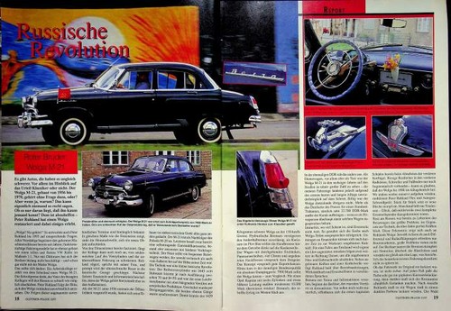 Oldtimer praxis 1545 wolga - oldtimer,