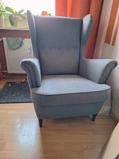 IKEA Sessel Strandmon Grau in