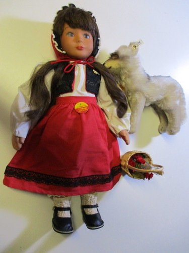 Steiff rotkäppchen mit wolf - steiff,