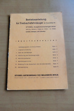 Stiebel Ausgleich-Zwischengetriebe Schlepper Triebachse Anleitung Auswahl Ausbau