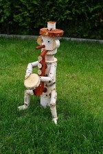 Holzfigur Garten Dekoration