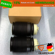 2X Luftfeder Federbalg Hinten