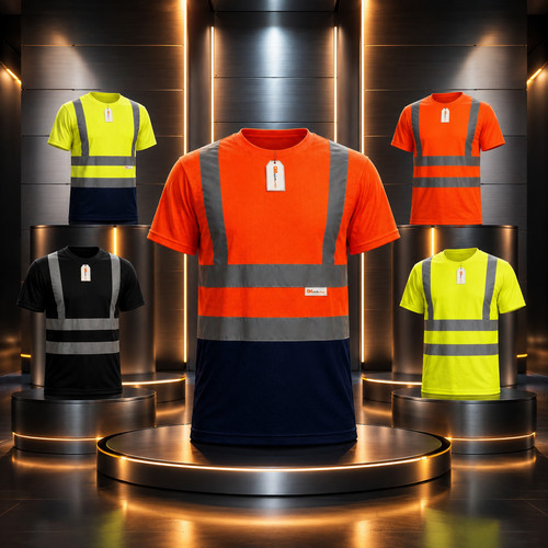 Vis safety t shirt - vis, t-shirt