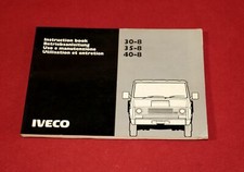 Betriebsanleitung Iveco 30-8, 35-8, 40-8 Transporter Fiat 30.8, 35.8, 40.8