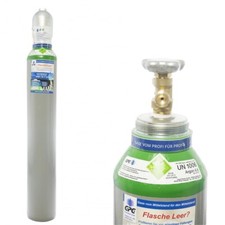 Argon Gasflasche Gasfüllung Schweißgas MIG/MAG WIG 10 Liter 4.6 neu & voll