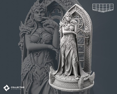 Vampir königin miniatur lady - miniatur,