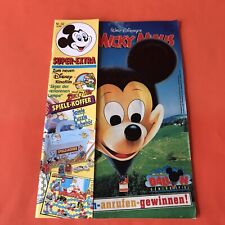Micky Maus Comic Heft Nr. 32 1991 mit Beilage Spiele-Koffer Bmw Sticker TOP