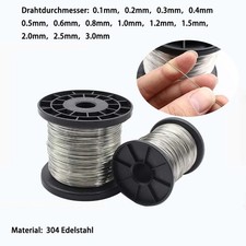 Edelstahldraht Ø 0,1mm Bis