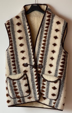 Schafwollweste reine Merino Schafwolle