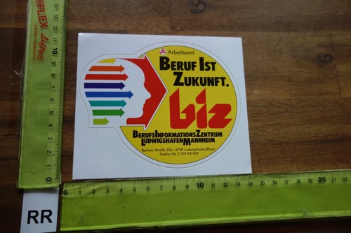 Alter aufkleber arbeitsamt biz - alter,