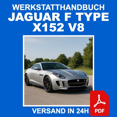 Werkstatthandbuch jaguar - werkstatthandbuch, f