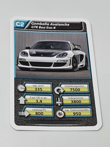 Gemballa avalanche gtr - 800, evo
