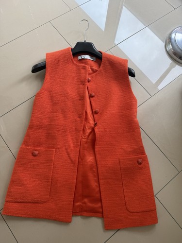 Zara blazer weste - blazer, boucle
