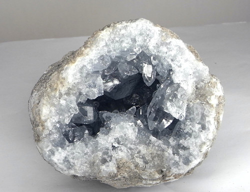 Himmelblaue coelestin druse - coelestin,