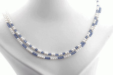 Süßwasser Perlen Kette mit