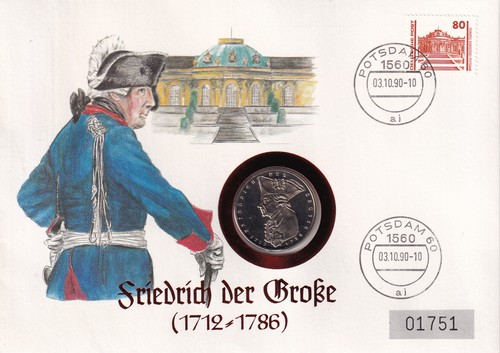 Numisbrief brd dm 1986 - brd,