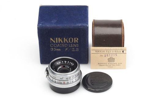 Nikon nikkor 5 3 5cm - nikon, 2.5/3.5cm